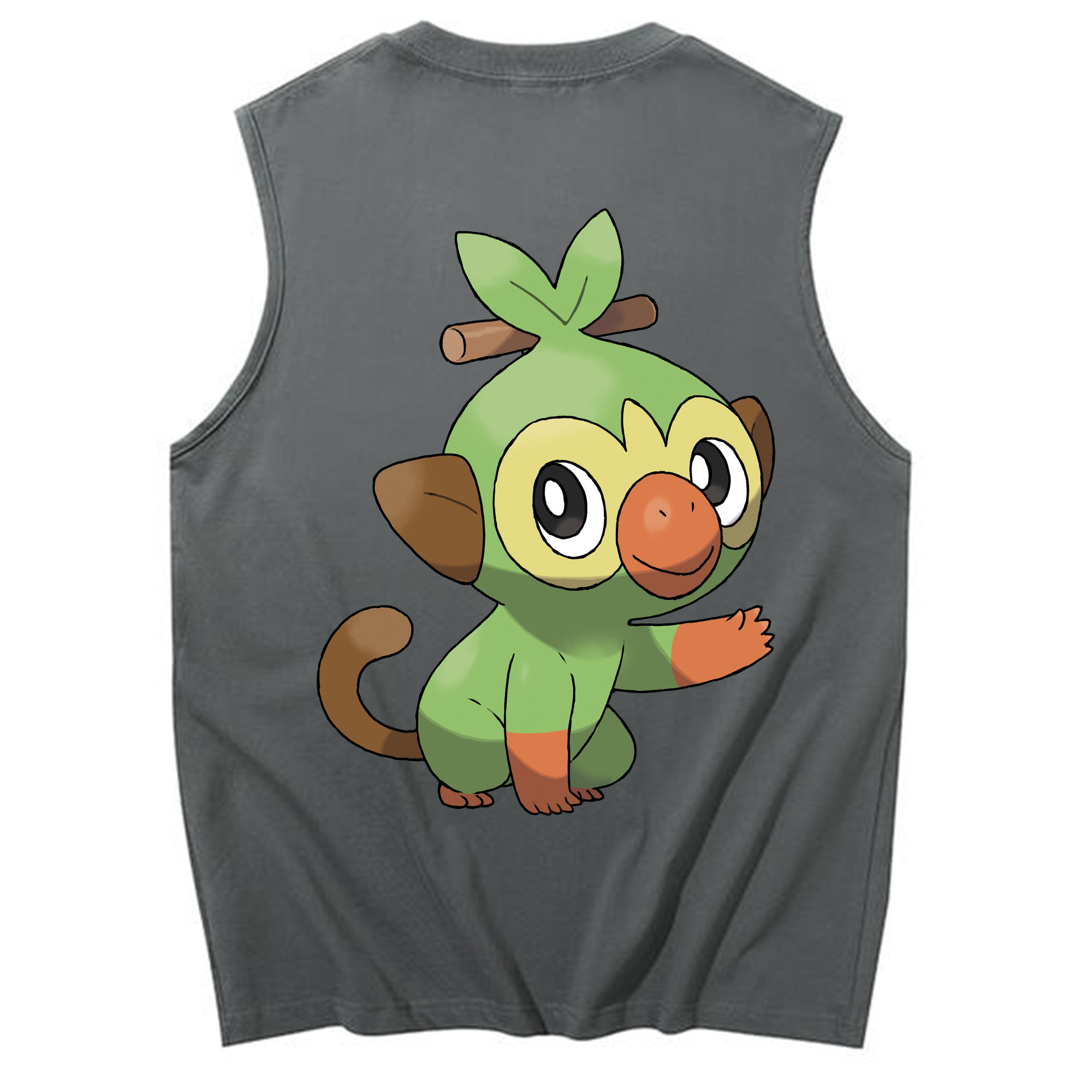 （画像用） ポケットモンスター Pokémon コットン100％タンクトップ（背面プリント）